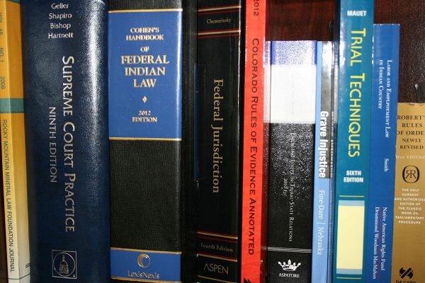 Law books