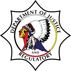 Justice and Regulatory Department Logo