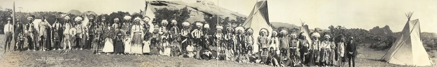 Ute Camp in Garden of the Gods - Library of Congress