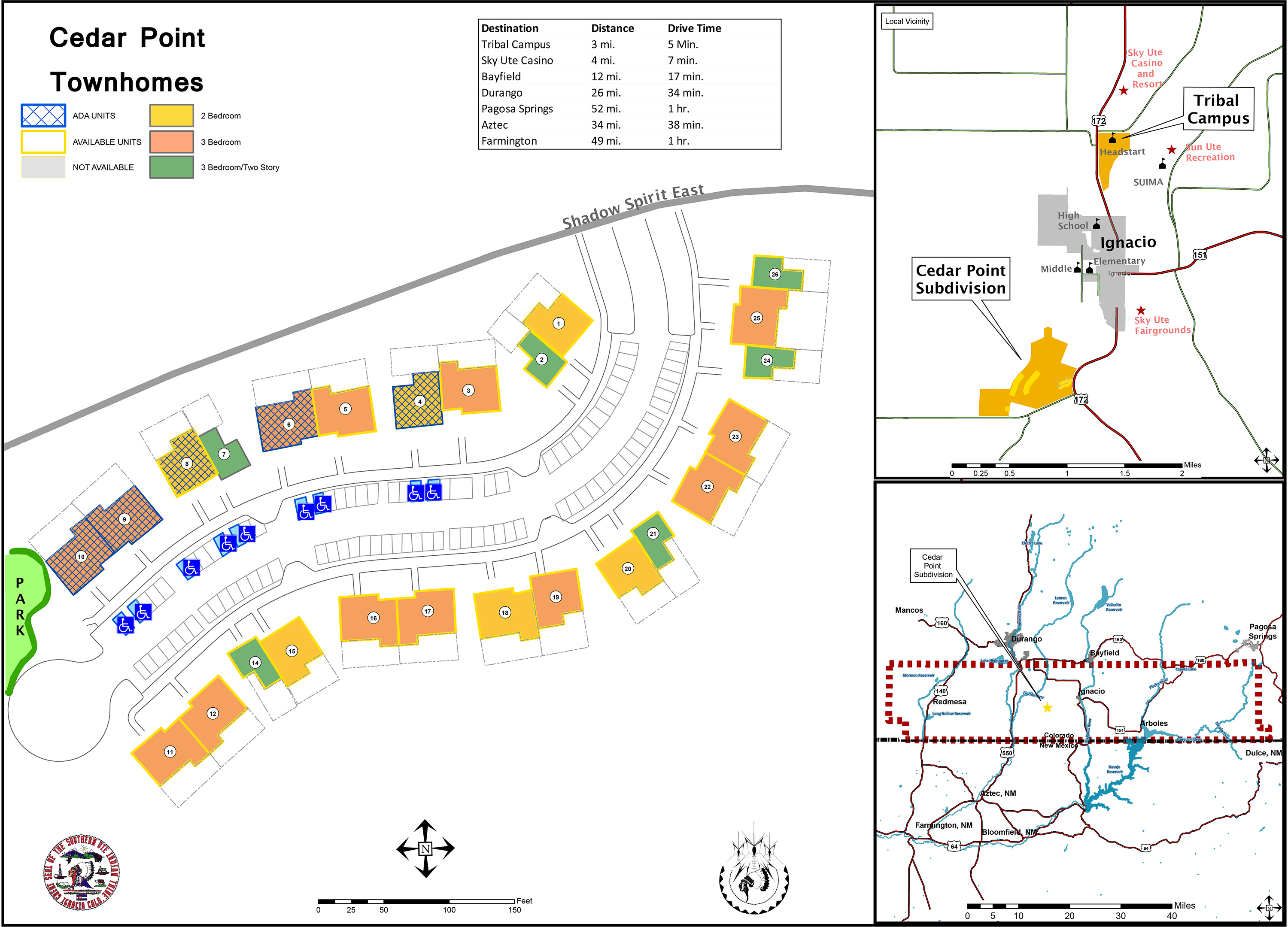 Cedar Point Marketing Map