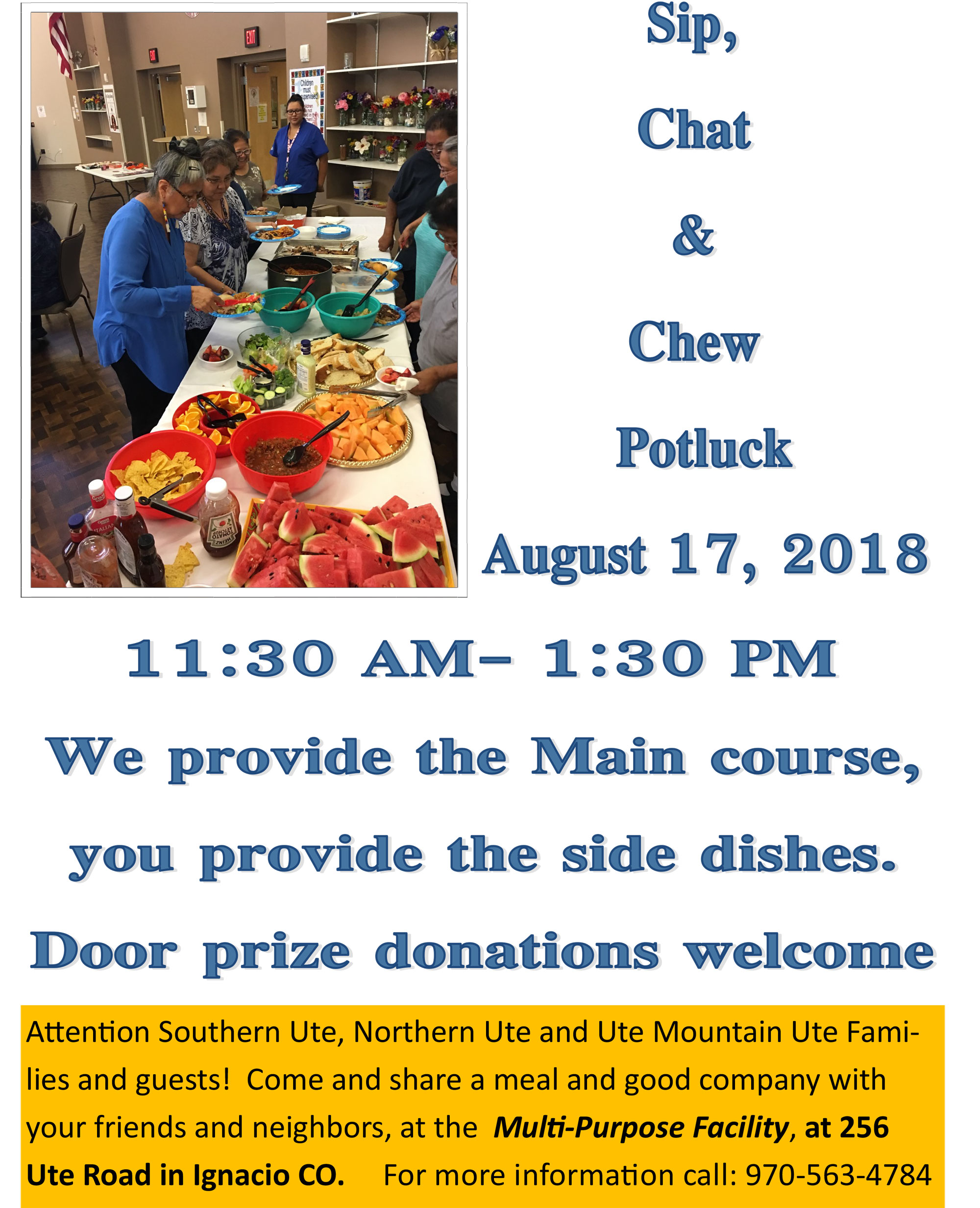 August Sip Chat and Chew