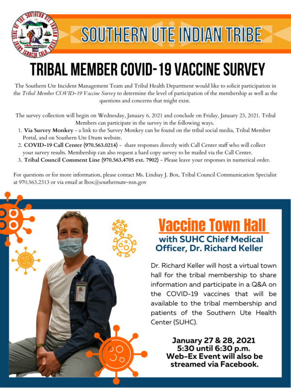 vaccine survey town hall