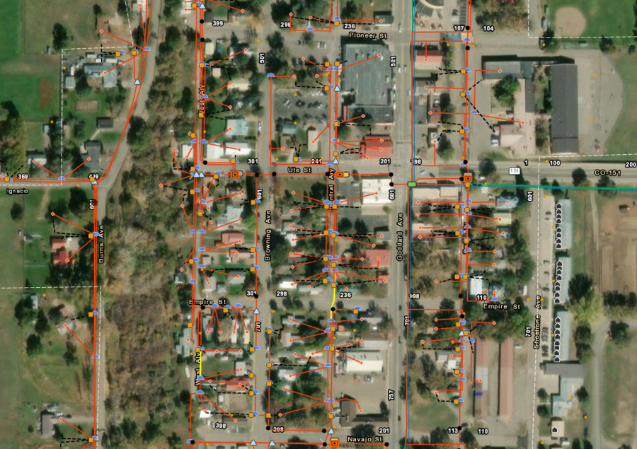 Phase II fiber map