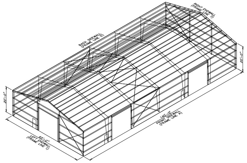Agricultural Storage Building Plan