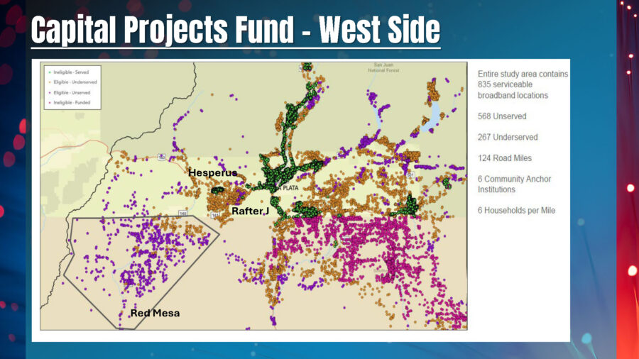 Capital Projects Fund - West Side Map 1