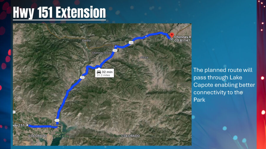 Broadband Hwy 151 Extension Map