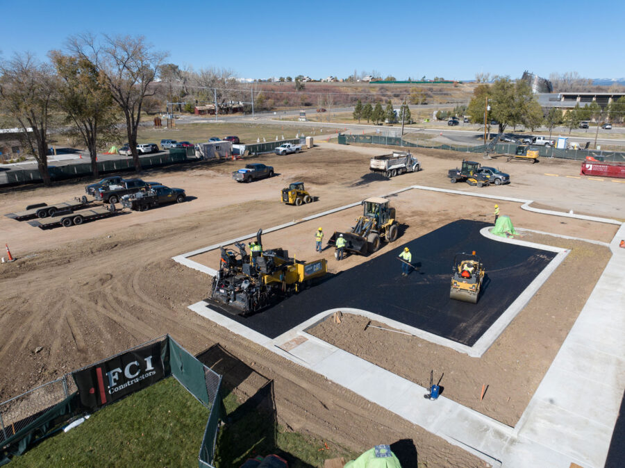 UVS - HS Demo Paving