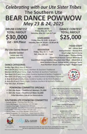 2025 Southern Ute Bear Dance Powwow