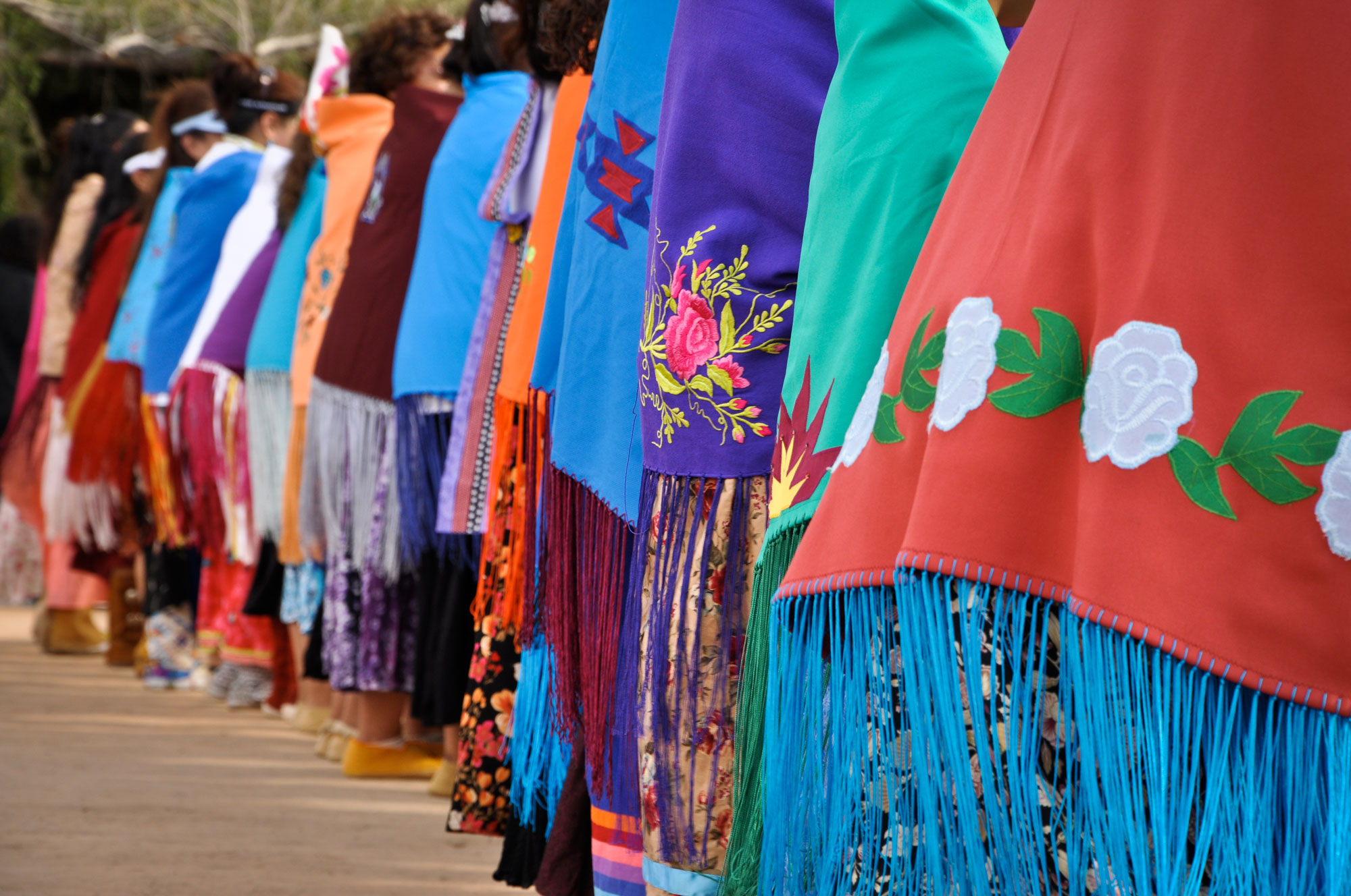 Bear Dance Shawls