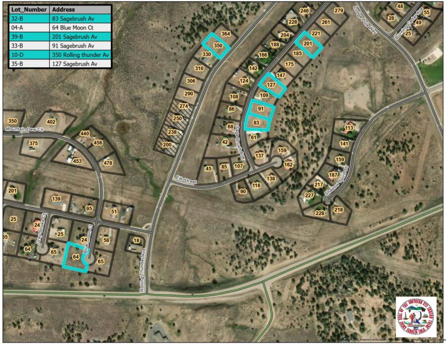 Cedar Point available lots 5-07-2025