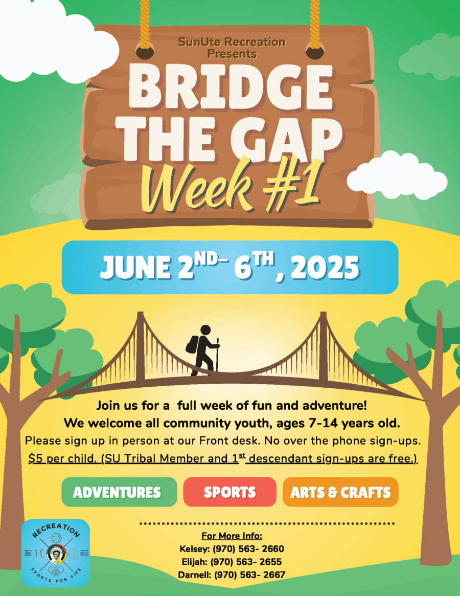 Bridge the Gap Week 1 flyer June 2 - 6, 2025