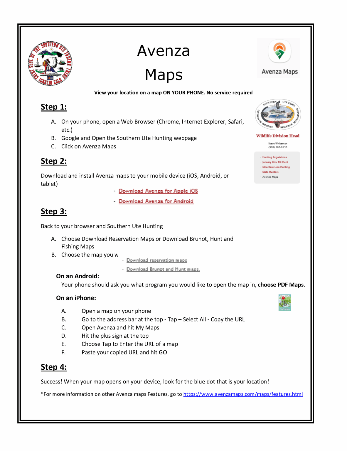 Southern Ute Cultural Preservation - How To Avenza Maps 1182x1536 